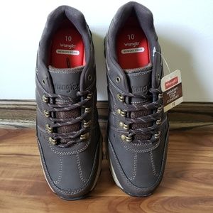 Wrangler Mens Shoes Brown Rugged Oxford 